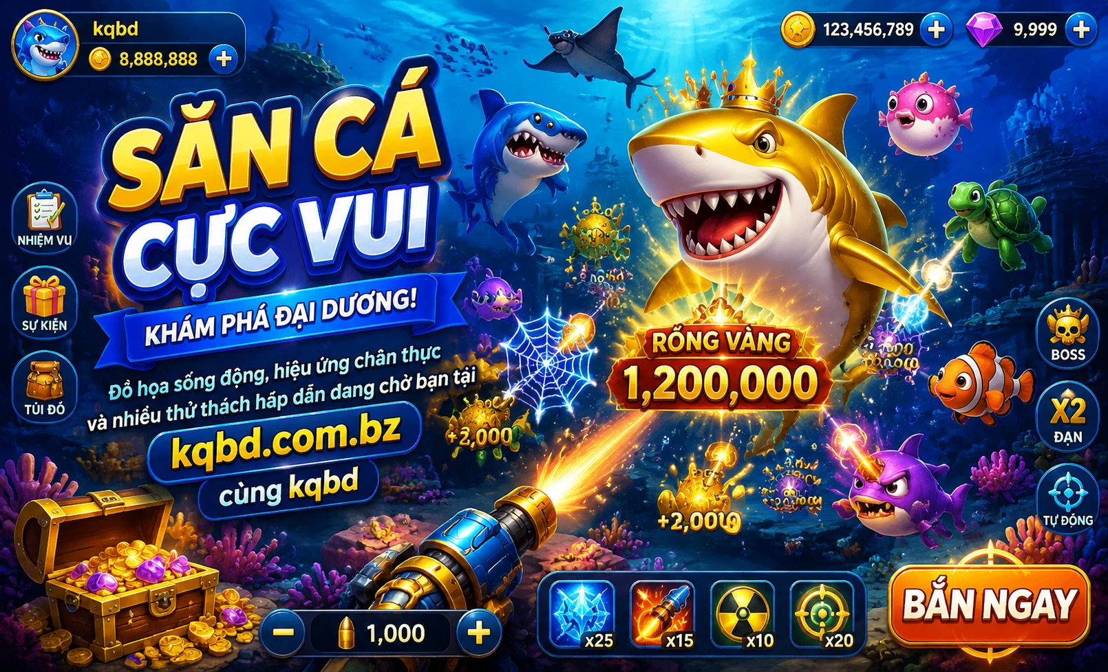 Kho game Nổ Hũ đa dạng