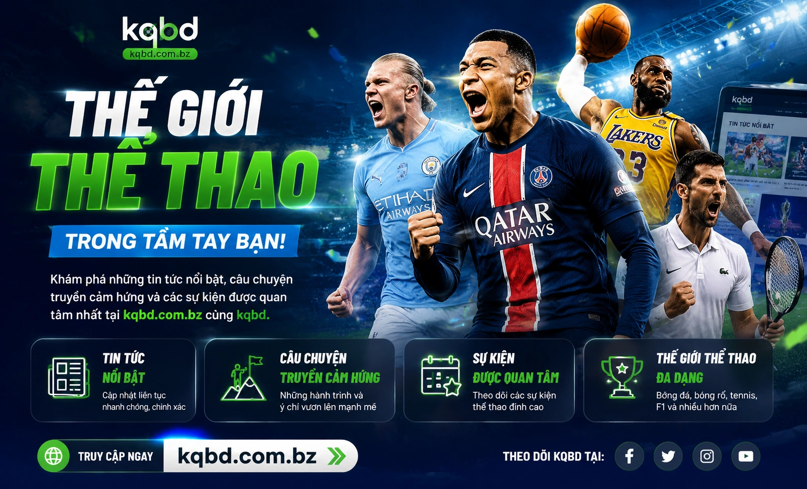 kqbd hỗ trợ người dùng Việt Nam