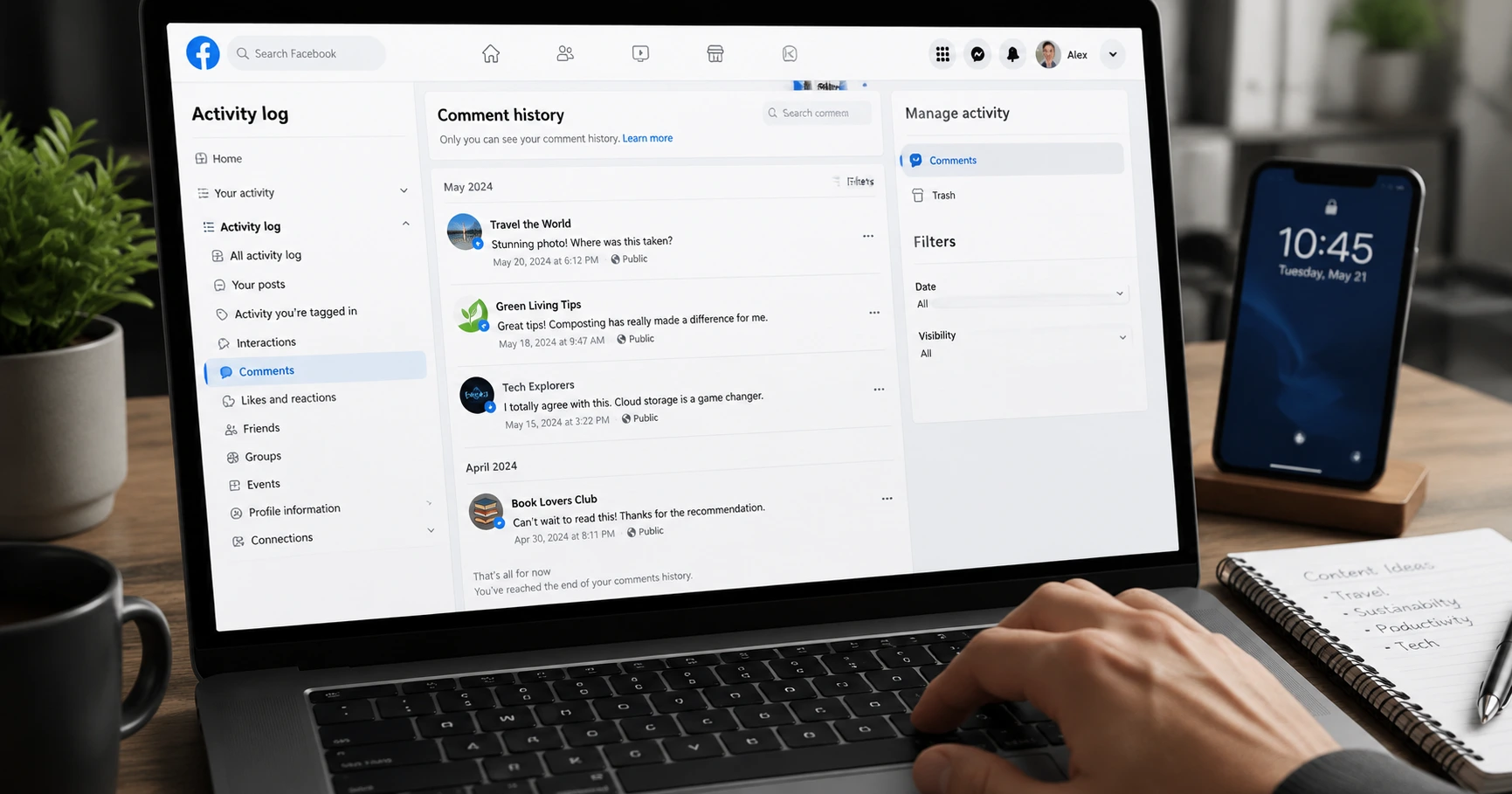 Hướng dẫn chi tiết cách xem lại bài đã bình luận trên Facebook - image 1 Hướng dẫn chi tiết cách xem lại bài đã bình luận trên Facebook - image 1